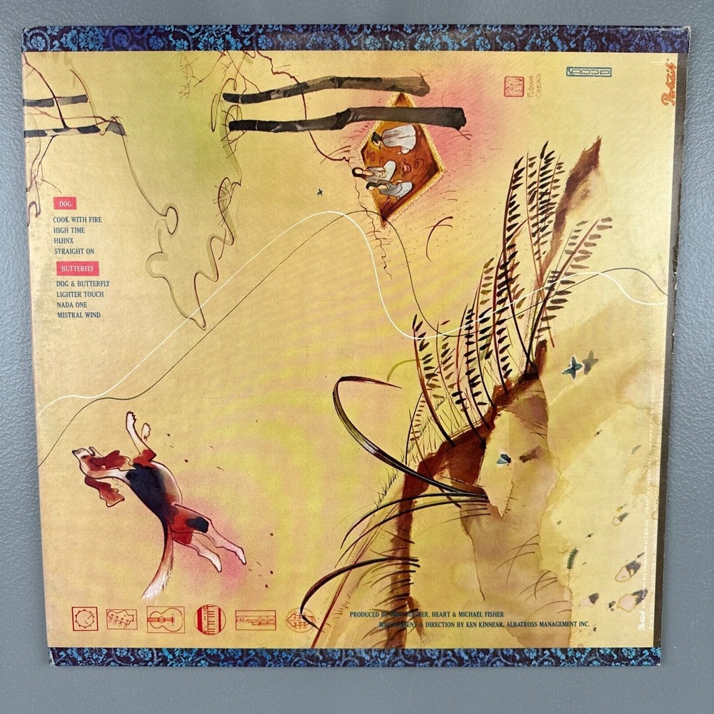 Heart Dog & Butterfly Album Vinyl Record LP 1978 Portrait Gatefold PBL-35555-IA - Picture 3 of 15